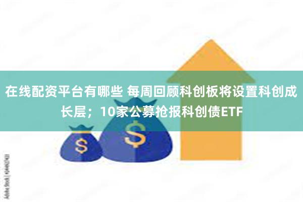 在线配资平台有哪些 每周回顾科创板将设置科创成长层；10家公募抢报科创债ETF
