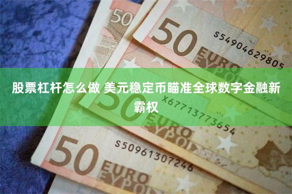股票杠杆怎么做 美元稳定币瞄准全球数字金融新霸权
