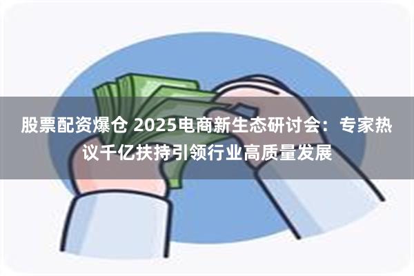 股票配资爆仓 2025电商新生态研讨会：专家热议千亿扶持引领行业高质量发展