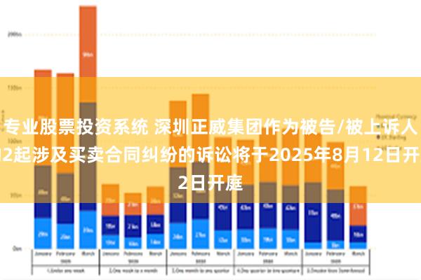 专业股票投资系统 深圳正威集团作为被告/被上诉人的2起涉及买卖合同纠纷的诉讼将于2025年8月12日开庭