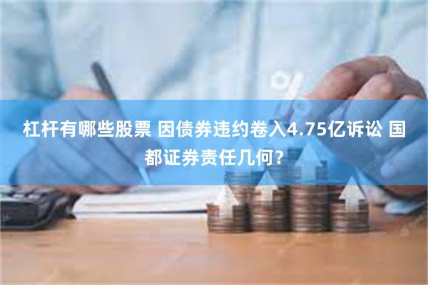 杠杆有哪些股票 因债券违约卷入4.75亿诉讼 国都证券责任几何？