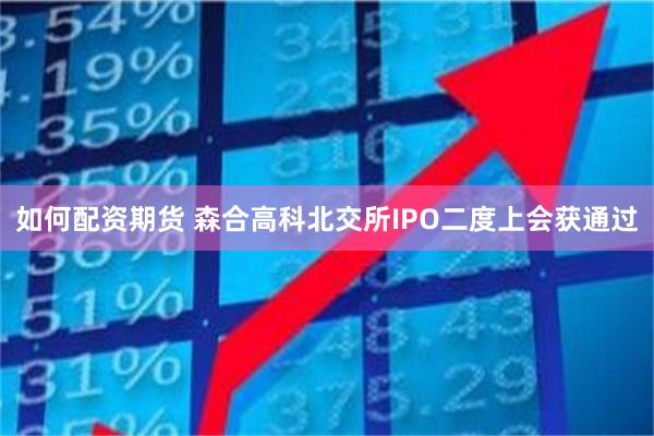 如何配资期货 森合高科北交所IPO二度上会获通过