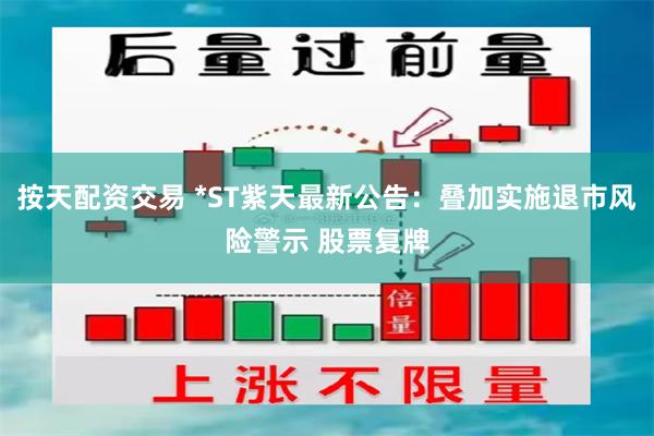 按天配资交易 *ST紫天最新公告：叠加实施退市风险警示 股票复牌
