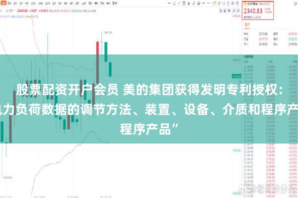 股票配资开户会员 美的集团获得发明专利授权：“电力负荷数据的调节方法、装置、设备、介质和程序产品”