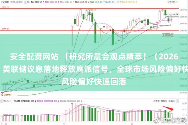 安全配资网站 【研究所晨会观点精萃】（20260618）美联储议息落地释放鹰派信号，全球市场风险偏好快速回落