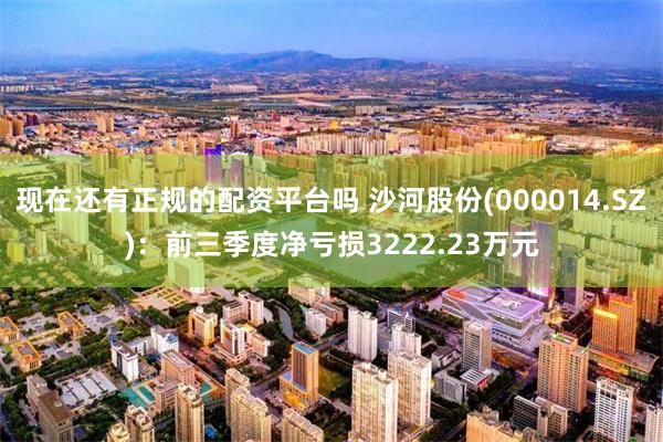 现在还有正规的配资平台吗 沙河股份(000014.SZ)：前三季度净亏损3222.23万元