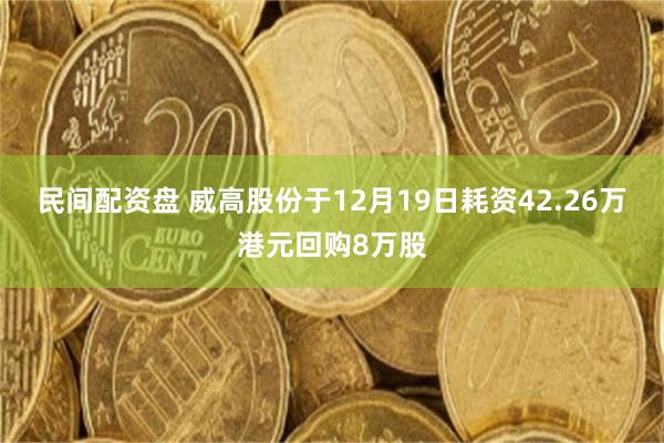民间配资盘 威高股份于12月19日耗资42.26万港元回购8万股