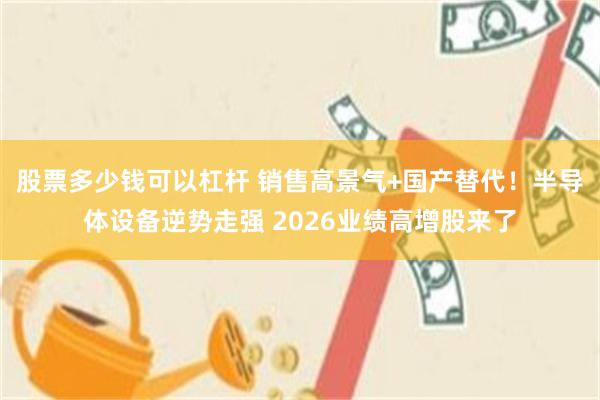 股票多少钱可以杠杆 销售高景气+国产替代！半导体设备逆势走强 2026业绩高增股来了