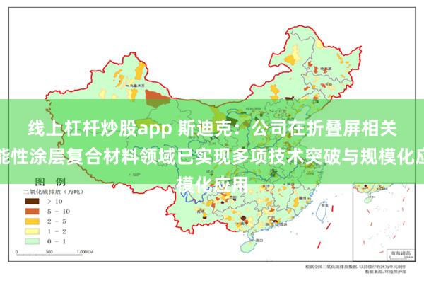 线上杠杆炒股app 斯迪克：公司在折叠屏相关功能性涂层复合材料领域已实现多项技术突破与规模化应用