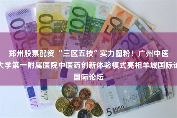 郑州股票配资 “三区五技”实力圈粉！广州中医药大学第一附属医院中医药创新体验模式亮相羊城国际论坛