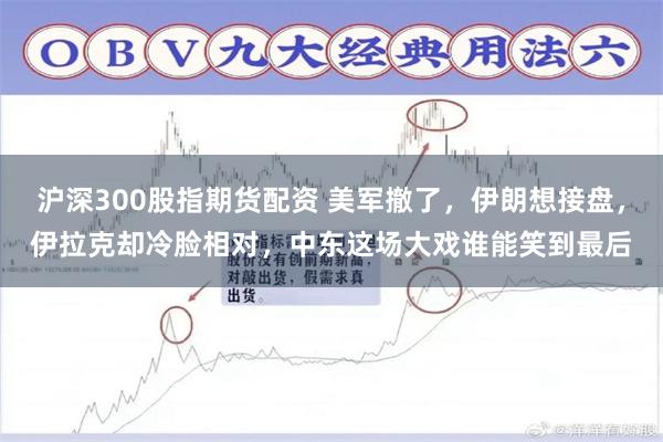 沪深300股指期货配资 美军撤了，伊朗想接盘，伊拉克却冷脸相对，中东这场大戏谁能笑到最后