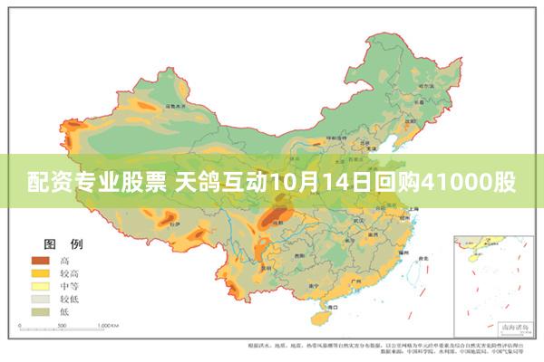 配资专业股票 天鸽互动10月14日回购41000股